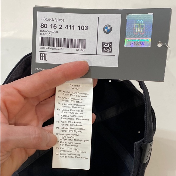 BMW Blue Cap with Logo - Picture 9 of 14